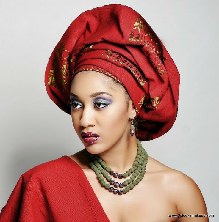 Cultural Appreciation - Head Wrap style inspired by Islamic and African head wrap traditions.  Learn more about the history of the styles we love here! gele via 3d looks 