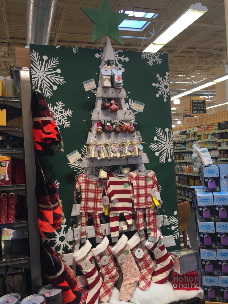 Children's Christmas clothes and stockings from Whole Foods Market via Old World New