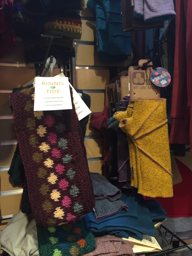 wrist and ear warmers by Gypsy & Lolo at Whole Foods Market via Old World New