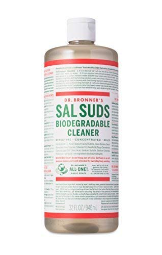 dr. bronner's sal suds biodegradable non-toxic cleaning product