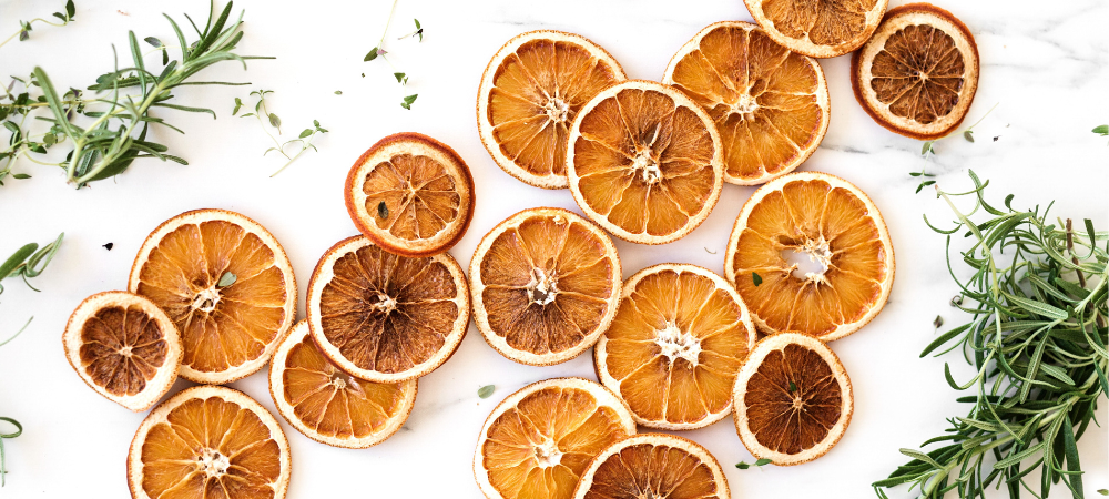 Natural Christmas Decor - Dried Orange Slices