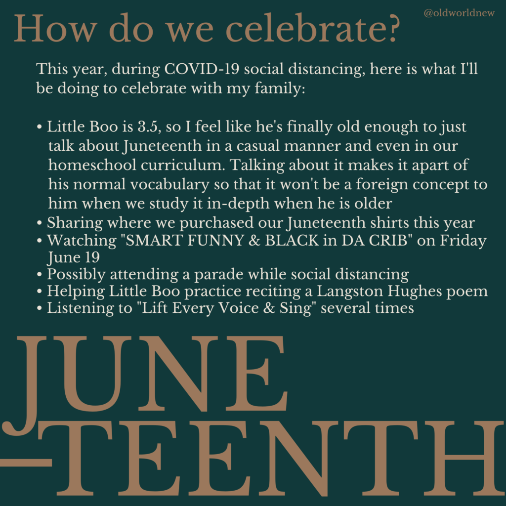 How to Celebrate Juneteenth