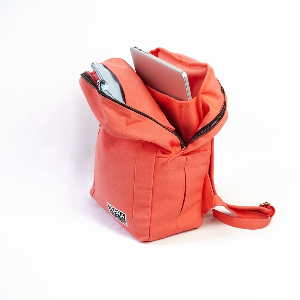 terra thread organic backpack