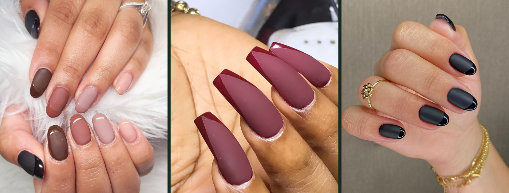 Easy DIY Matte Nail Polish with Glossy Tip Design — Old World New